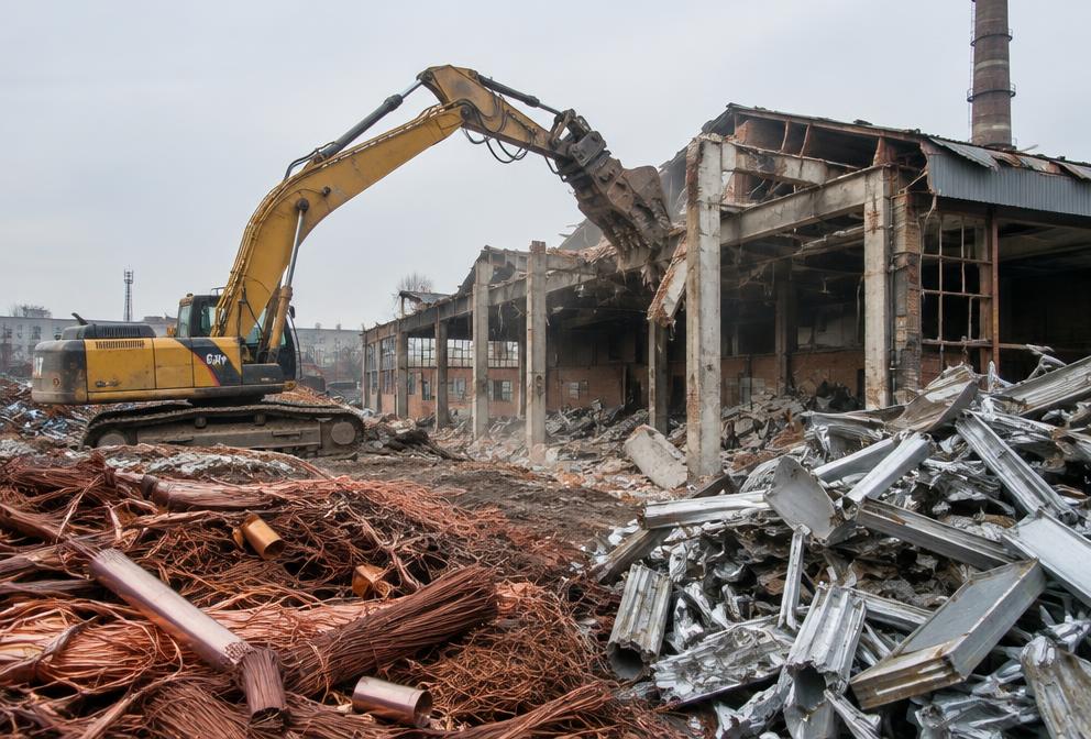 Cumpărăm / Achiziționăm Demolări Industriale & Recuperare